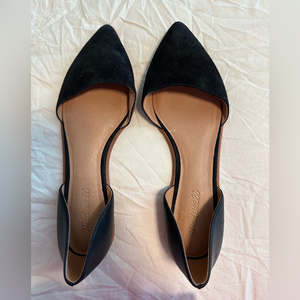 Madewell black flats